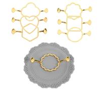 WEKAMOS Wax Seal Stamp Kit Wax Seal Stamp Metal Molds Golden Silicone Copper Quick to Use Professional-Looking Results for Cards and Projects