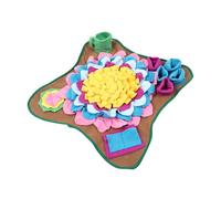WEKAMOS Wear-resistant Snuffle Mat for Dogs Plush Feeding Blanket for Slow Eating Training and Natural Foraging Household Pet Mat to Exercise Scent Sense and Control Weight