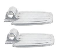 WEKAMOS Wheelchair Footrest Replacement Metal Foot Pedal for Elderly and Disabled Stable and Thickened Design Supporting Heavy Weight Lightweight and Easy to Install for Wheelchair Brands