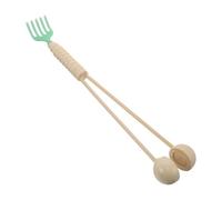 WEKAMOS Wooden Massage Stick Back Scratcher Manual Body Tapping Massage Hammer for Shoulders Neck Feet Use at Home Travel Office