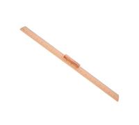 WEKAMOS Wooden Sewing Ruler Single Sided Scale Tailor Measuring Tool for Fabric Cutting and Classroom Teaching Smooth Back Surface Sustainable Natural Wood Material Lightweight and