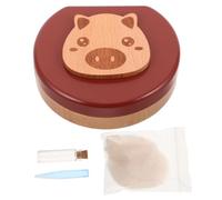 WEKAMOS Wooden Tooth Keepsake Box with Secure Closure for Boys and Natural Wood Storage for Teeth and Fetal Hair Dual Purpose Memory Container