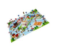 WEKAMOS Wooden Traffic Signs Model and Road Signs Educational Toy for Boys and Girls, Cognitive Learning Toy Set for Parent-child Interaction and Early Childhood Development