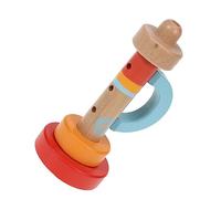 WEKAMOS Wooden Trumpet for Realistic Musical Instrument Plaything Creative Early Education for Hearing Training and Imagination Development Birthday Gift