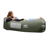 WEKAPO Inflatable Lounger Couch: Portable Air Sofa Chair & Essential Accessory for Camping, Beach, Hiking, Lawn, Backyard, Indoor/Outdoor Movies & Music Festivals - Airtight, Pump-Free Air Hammock