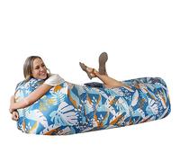 WEKAPO Inflatable Sofa, Air Armchair, Camping & Beach Accessories, Portable Inflatable Sofa for Hiking, Lawn, Indoor/Outdoor Movies and Music Festivals Lightweight and Easy to Set Up