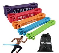 WEKEFON Pull Up Assistance Bands 5-170 lbs Thick Heavy Duty Resistance Bands Set for Men & Women, Exercise Bands Stretch Workout Band for Body Training, Crossfit Mobility Fitness Assist Bands Set of 5