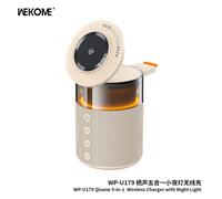 WEKOME Qisong Five-in-One Night Light Wireless Fast Charging TP-U179 White Suitable for Apple, Huawei, Samsung, Xiaomi Phones