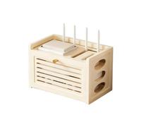 WEKONUMEX Cable Management Box, Router Storage Box With Cable Management For Set Top Boxes Multiple Sizes(Large:15.94 x 7.87 x 11 inches)