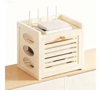 WEKONUMEX Cable Management Box, Router Storage Box With Cable Management For Set Top Boxes Multiple Sizes(Small:12 x 7.87 x 11 inches)