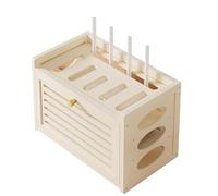 WEKONUMEX Cable Management Box, WiFi Router Storage Box With Cable Management Multiple Sizes(Large:15.94 x 7.87 x 11 inches)