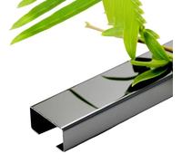 WEKONUMEX Cable Trunking Kit, Corner Wire Hider,Speaker Wire Hider,Open Wire Duct,Self-Adhesive Wire Cover(Black,15 * 10mm)