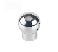 WEKONUMEX Cleaning Ball, 1/4" 3/8'' 1/2'' 3/4'' 1'' BSP Female Thread 304 Fixed Rotating Spray Ball Nipple(Fixed Type,3/8 inch)