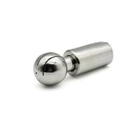 WEKONUMEX Cleaning Ball, BSP 1/2"-2" SS304/316L Stainless Steel Internal Thread CIP Tank Cleaning Head 360 Degree Coverage Wash Fittin(Silver,3/4 inch)