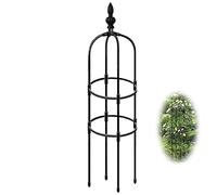 WEKONUMEX Garden Obelisk Trellis, Garden Obelisk Trellis,3ft 4ft 5ft 5.9ft 6.9ft H Tower Trellis for Potted Plants,Trellis for(11"/28cm Dia. X 35.5"/90cm H)