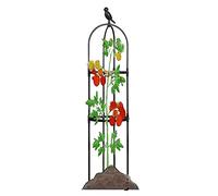WEKONUMEX Garden Obelisk Trellis, Tower Obelisk,Garden Trellises Potted Plant Climbing Vines Support for Indoor Outdoor(11.4"/29cm Dia X47.3/120cm H)