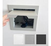 WEKONUMEX Inspection Hatch Revision Door, Aluminum Alloy Push-To-Open Attic Access Hatch, Multicolor, Multi-Size For Wall Ceiling(Gray,13.7x13.7in(35x35) cm)