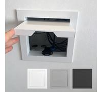 WEKONUMEX Inspection Hatch Revision Door, Aluminum Alloy Push-To-Open Attic Access Hatch, Multicolor, Multi-Size For Wall Ceiling(White,19.7x19.7in(50x50) cm)