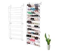 WEKONUMEX Metal Over-The-Door Shoe Rack Organizer