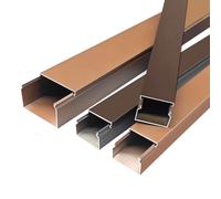WEKONUMEX Mini Cable Trunking, Aluminium Cable Trunking 1m Multiple Sizes For Indoor Outdoor(20x10mm)
