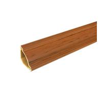 WEKONUMEX Mini Cable Trunking, Cable Trunking 25x25mm Multicolor 1m Pack Of 2(Brown)