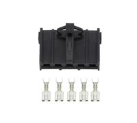 WEKONUMEX Mini Micro Connector Plug, 5 Pin Auto Female Harness Connector DJ7052A-4.8-21 Auto Wire Connector with Terminal(10 Sets)