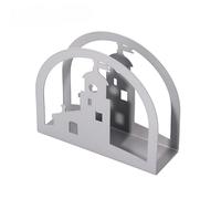 WEKONUMEX Napkin Holder for Table, 12 * 4 * 10CM 1-3PCS Hollow Napkin Organizer Freestanding Serviette Holder(Castle,W:12*D:4*H:10cm 2pcs)