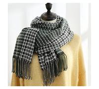 WEKONUMEX Scarves Shawls and Wraps, Women Plaid Tassel Scarf Shawl Wrap Multicolor 70x180cm(A)