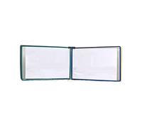 WEKONUMEX Wall Mounted Poster Flip Book Display, File A3 Display Wall Folder, A3 [16.53inch×11.69inch] 10 Pockets(Color)