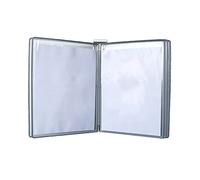 WEKONUMEX Wall Mounted Poster Flip Book Display, File A3 Display Wall Folder, A3 [16.53inch×11.69inch] 10 Pockets(Grey)