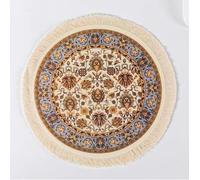 WEKOW 1PCS 20cm Diameter Round Mouse Pad Tea Coaster Coffee Placemat Carpet Mat Coffee Cup Mat Table Mat (15)