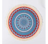 WEKOW 1PCS 20cm Diameter Round Mouse Pad Tea Coaster Coffee Placemat Carpet Mat Coffee Cup Mat Table Mat (11)