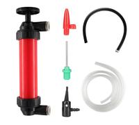 Wekster Multi-Purpose Siphon Transfer Pump Kit, with Dipstick Tube | Fluid Fuel Extractor Suction Tool for Oil, Gasoline, Water, Liquids & Air