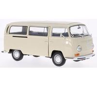 WEL 22472BE 1:24 VW T2 Bus 1972 Model Replica in Beige