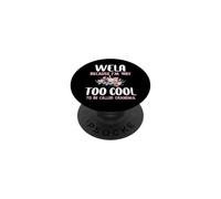 Wela Because I'm Too Cool Be Called Grandma Floral Flower PopSockets Adhesive PopGrip