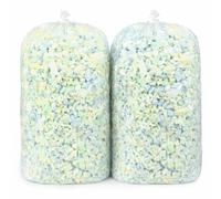 Welacer Bean Bag Refill 4.5KG, Shredded Memory Foam Filling, Premium Soft Support for Bean Bag Chairs, Sofa Beds, Pillows and Crafts, Multi-Color Pieces