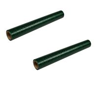 Welari Dark Green Damask Banqueting Roll (8m x 1.2m) | Elegant Disposable Table Cover for Weddings, Parties & Events | Catering Buffet Large Paper Cloth (2 Pack)