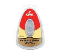 Welari Kiwi Express Shoe Shine Sponge 7ml - Neutral x 1, Instant Shine for All Colours Leather Footwear, Quick & Easy Polishing Applicator Thank You Card | (1 Pack)