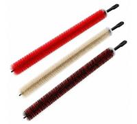 Welari Radiator Cleaning Brush, 60Cm Long Handle, Flexible Shaft, Deep Cleaning (Red, Beige, Red-Black (1 Each) - 1 Pack)