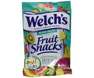 WELCH'S Fruit Snacks, Island Fruits, 5 Ounce by Welch's