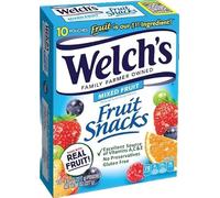 Welchs Fruit Snacks Mixed Fruit - Gluten-Free Multipack Sweets - Jelly Fruits UK - 2 x 227 grams (8oz)