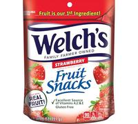 Welch's Fruit Snacks, Straberry, Perfect for Sharing, Large Bag, 8 Ounce (Pack of 1)