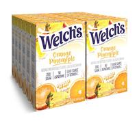 Welch's Singles To Go Water Drink Mix - Powder Sticks, 12 Boxes of 6 Packets Each - 72 Servings Total, Orange Pineapple, Pack of 12