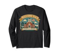 Welcome Back Class is in Session Schoolhouse Long Sleeve T-Shirt