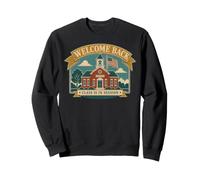 Welcome Back Class Is In Session Schoolhouse Sweatshirt