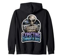 Welcome Back Earthlings 2028 Zip Hoodie