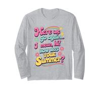Welcome Back I'm Glad You're Here, Back to School Teacher Long Sleeve T-Shirt