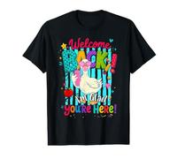Welcome Back I'm Glad You're Here Back to School Teacher Value Graphic T-Shirt