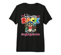 Welcome Back I'm Glad You're Here Raccoon Back to School Premium T-Shirt