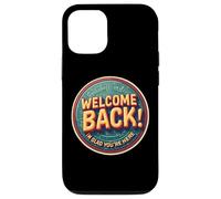 Welcome Back I'm Glad You're Here Teacher Back To School Case for iPhone 12/12 Pro